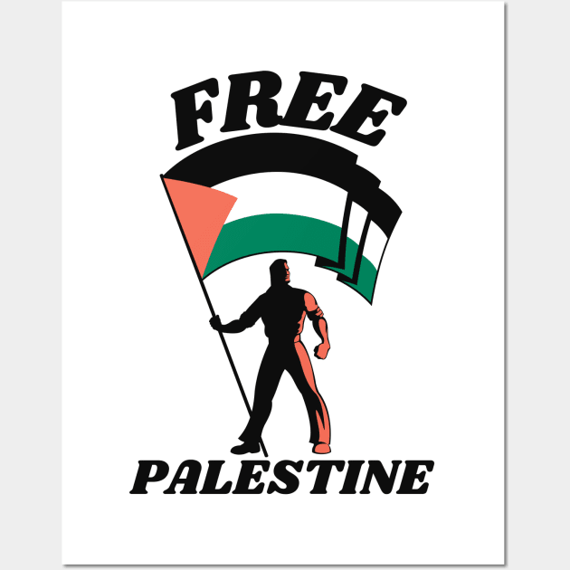 Free palestine Wall Art by SHAIKY